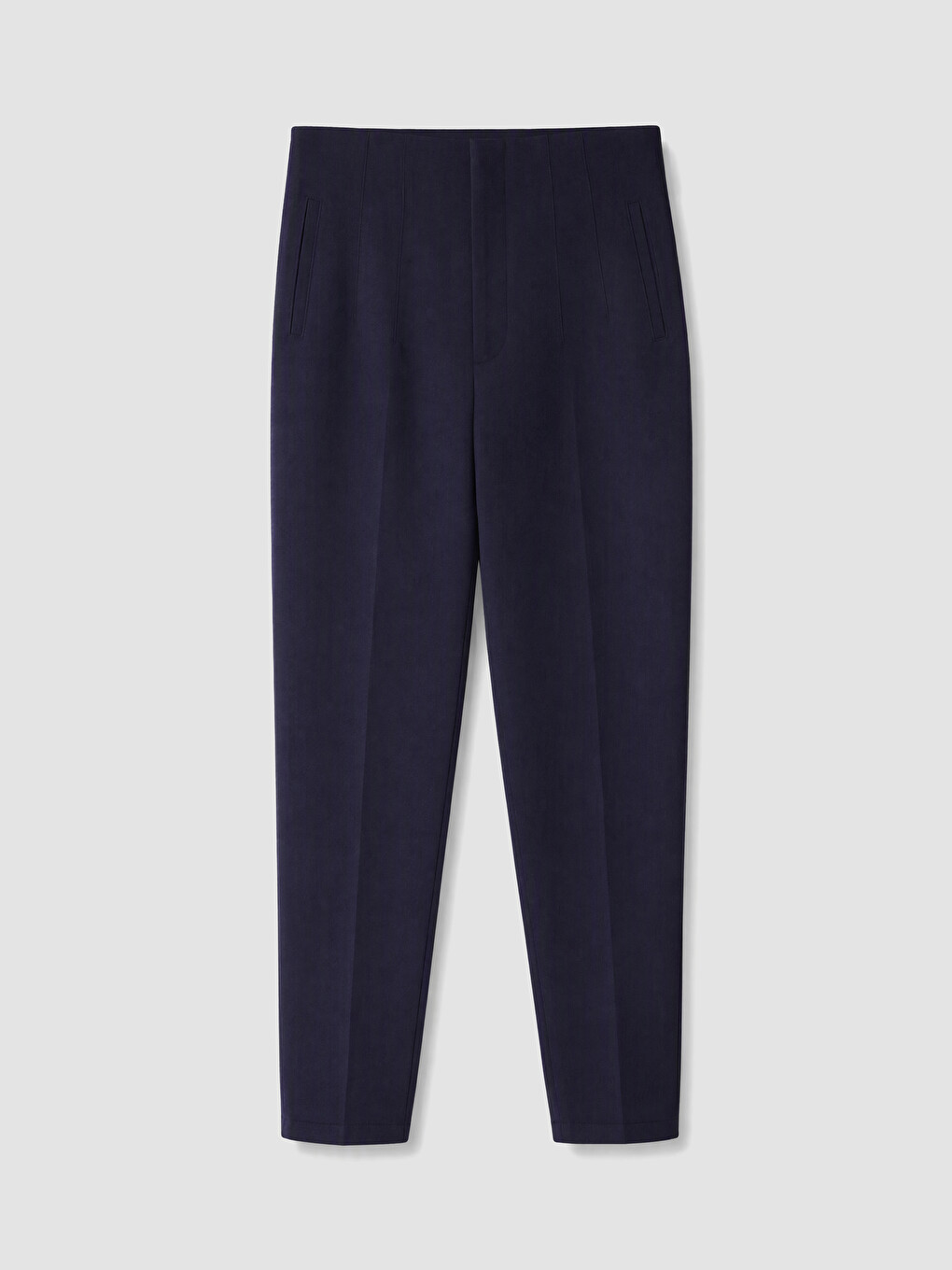 Woman Navy Tailored Trousers