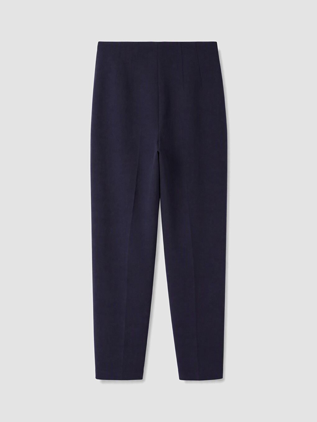 Woman Navy Tailored Trousers-2