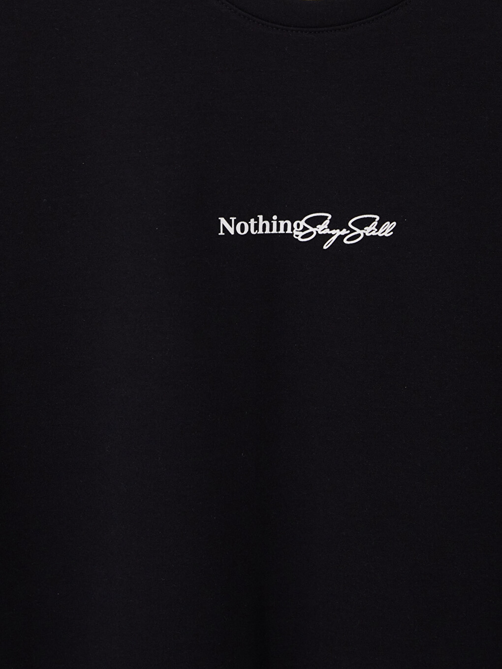 Man Black T-shirt-2