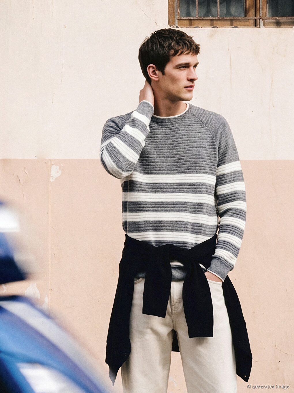 Man Anthracite Sweater
