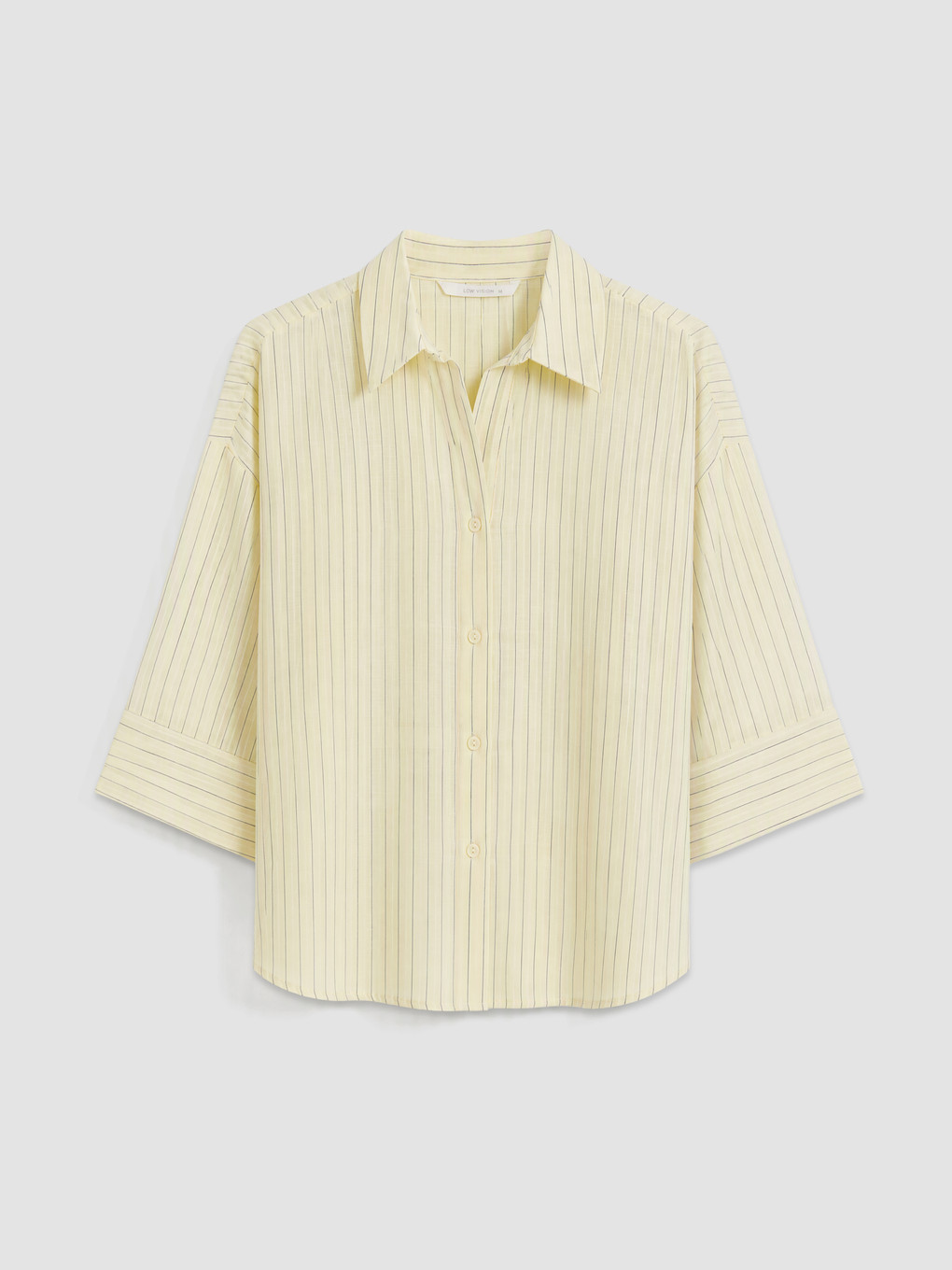 Woman Yellow Shirt