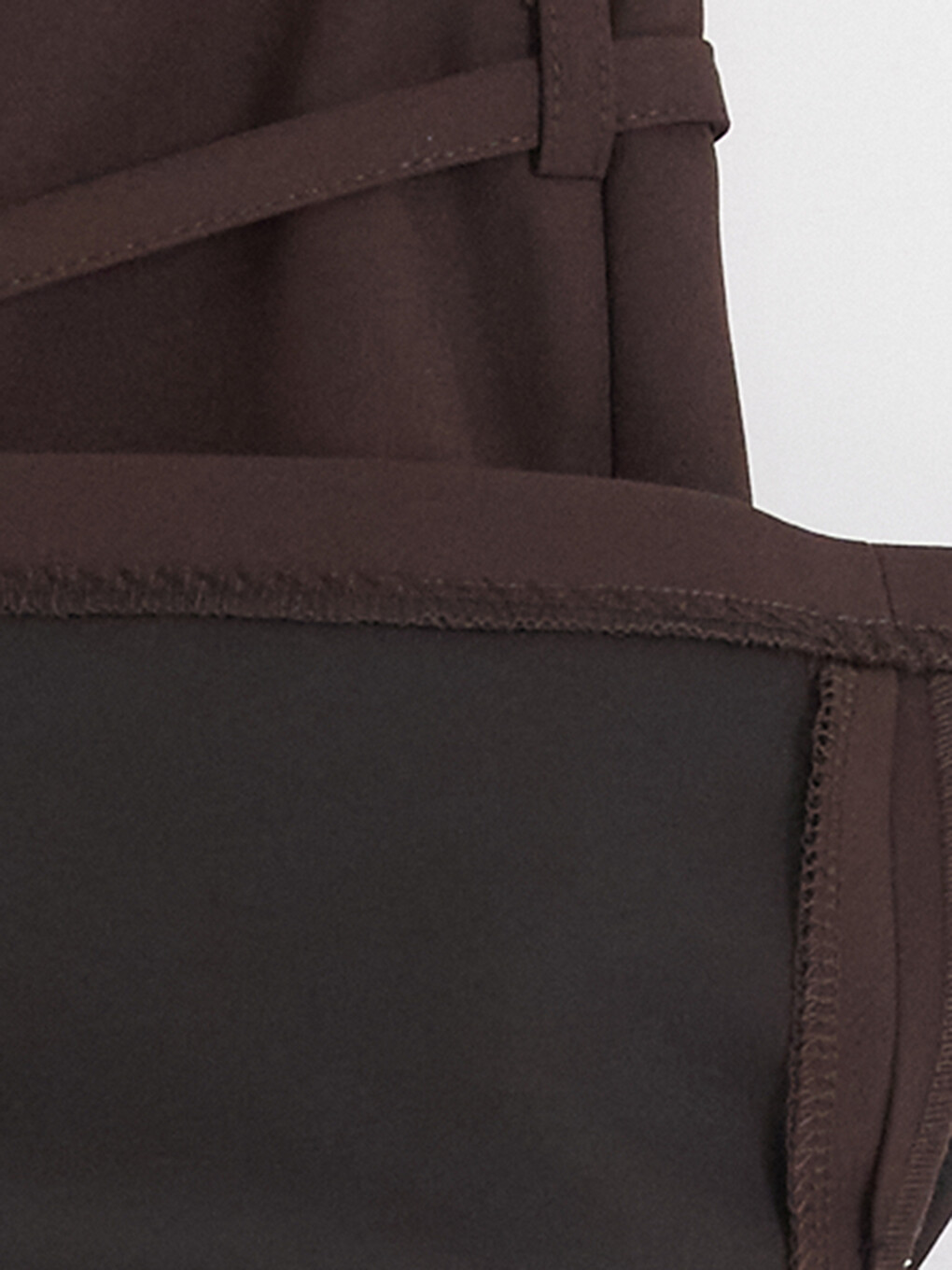 Woman Brown Skort-3