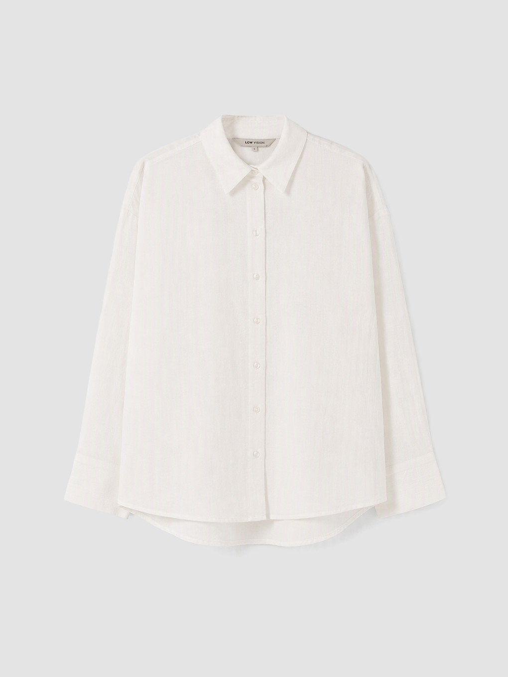 Oversize Dobby Women's Shirt