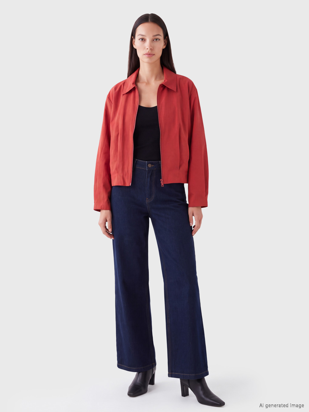 Oversize Women's Twill Jacket