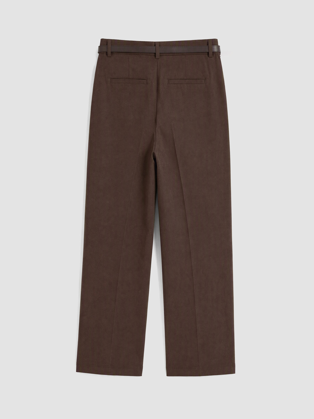 Woman Brown Trousers-1