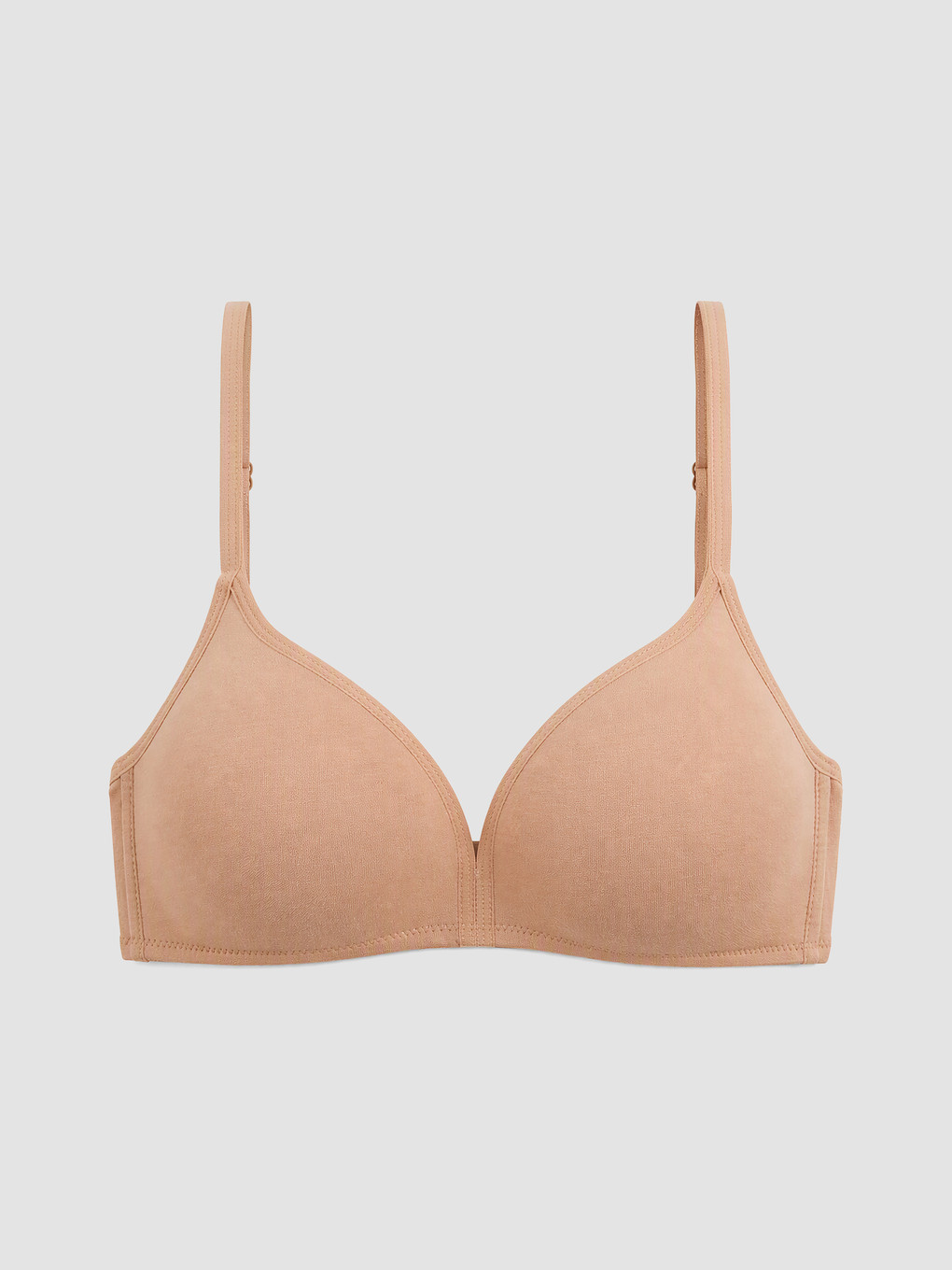 Woman Beige Bra-2