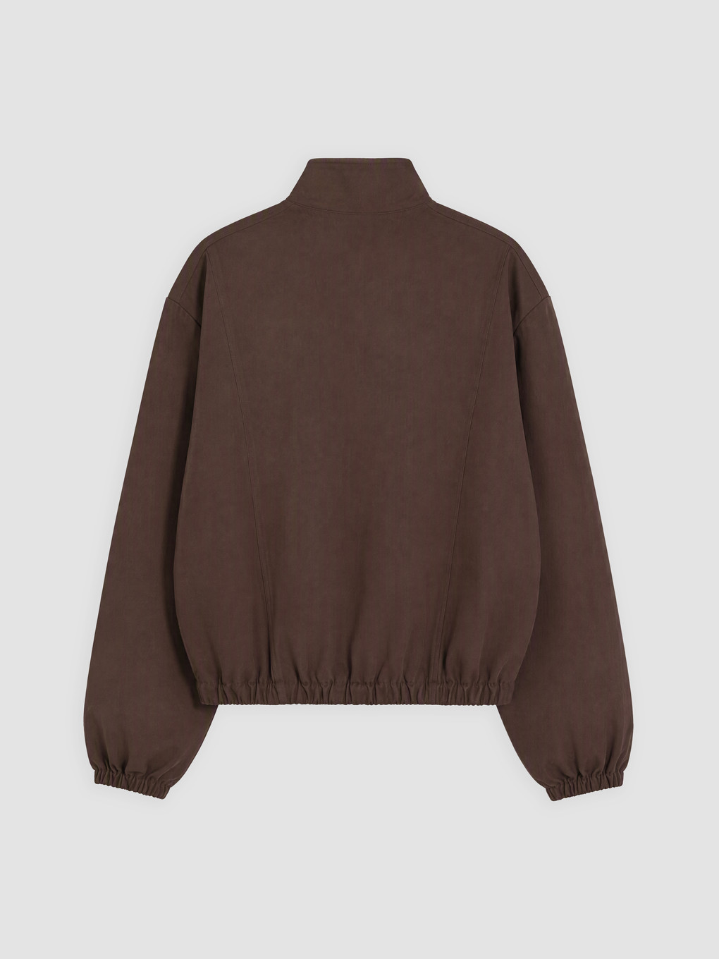 چاکەتی جینزی ژنانه‌ Mock Neck-1