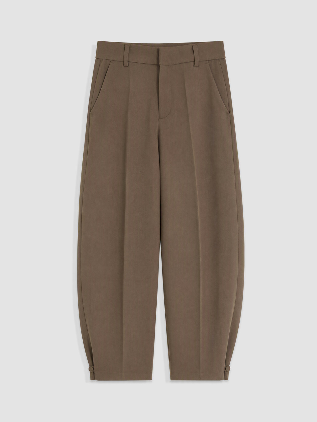 Woman Brown Trousers-4