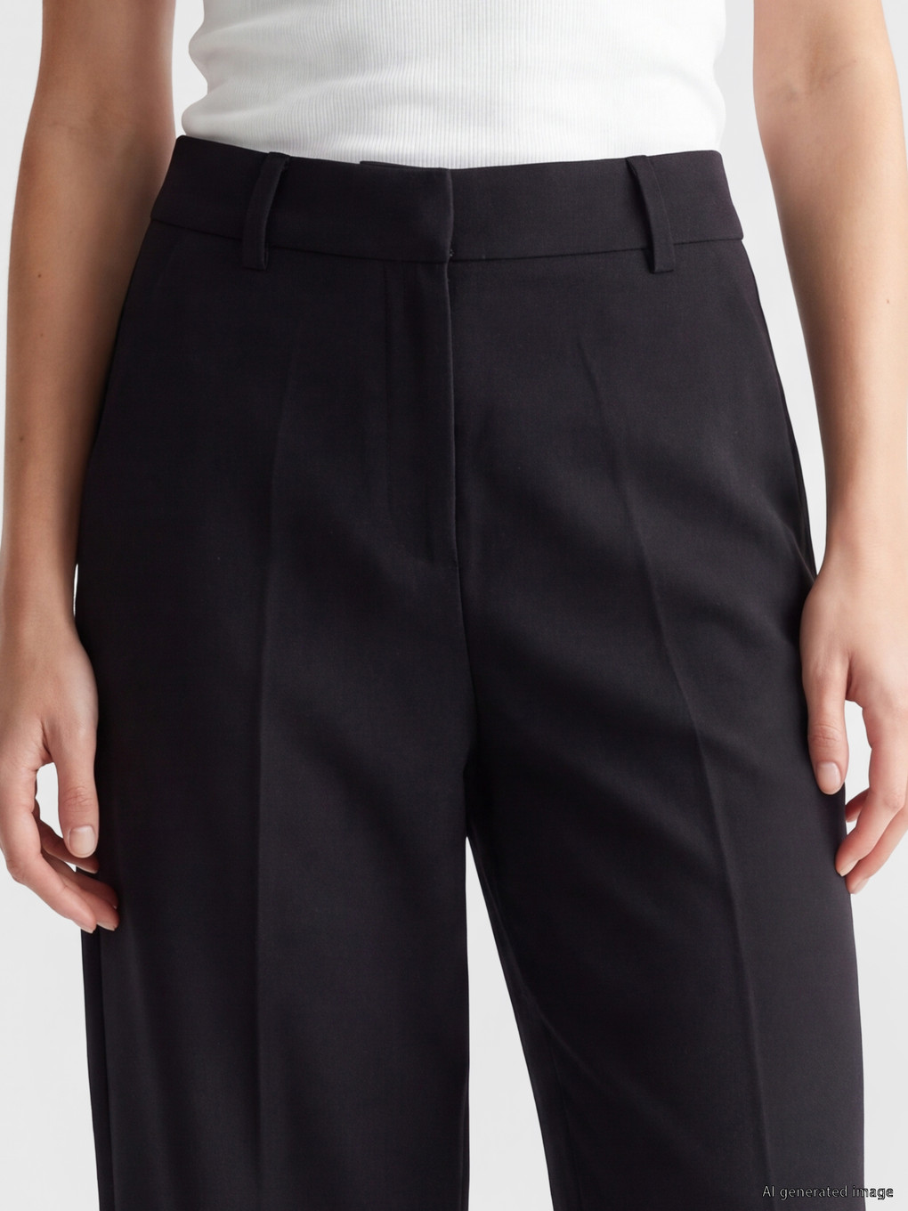 Woman Black Trousers-2