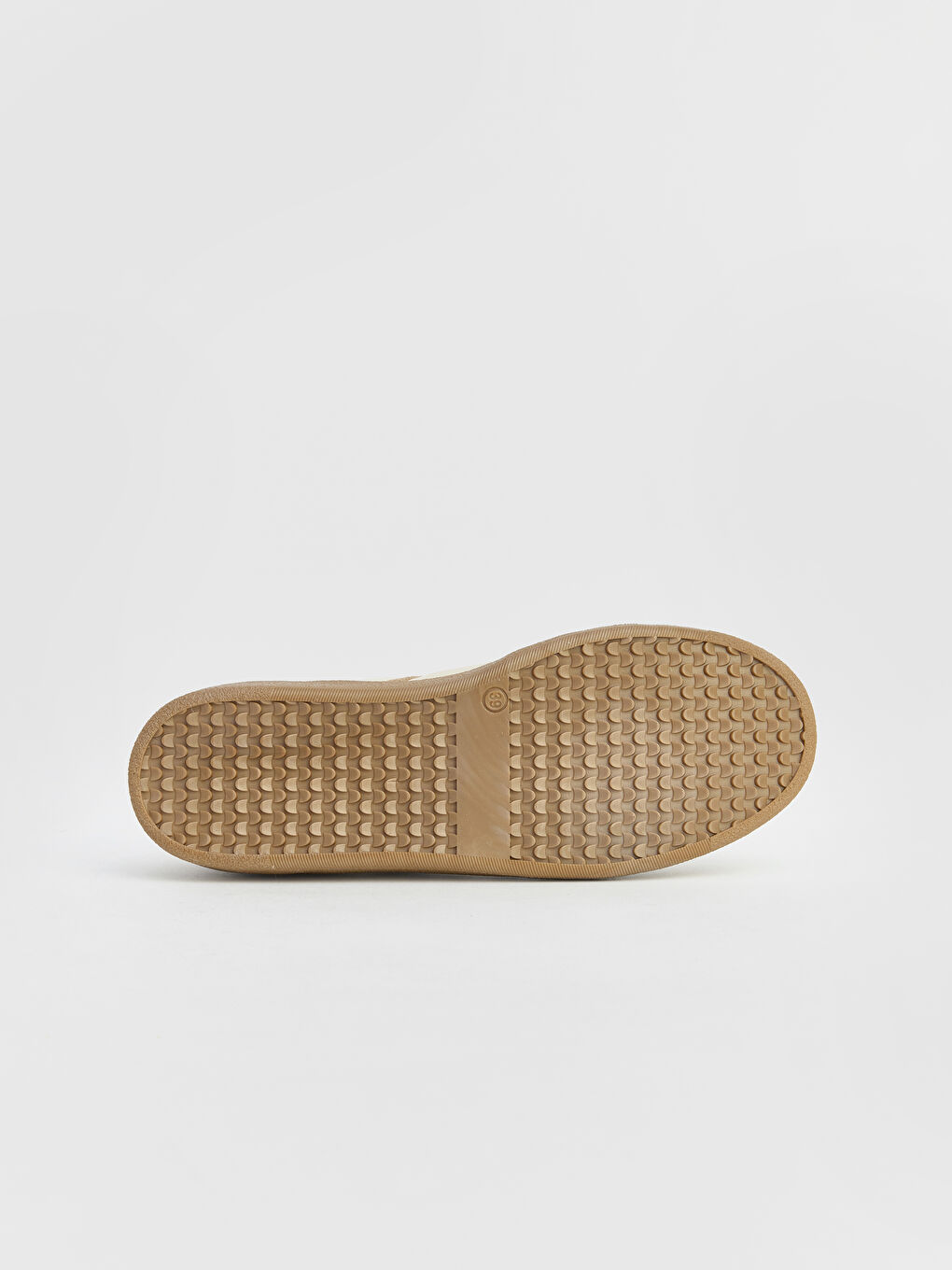 Kahverengi Süet Görünümlü Kadın Spor Ayakkabı-4