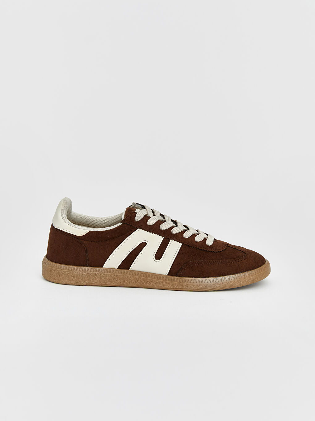 Kahverengi Kadın Süet Spor Ayakkabı-2