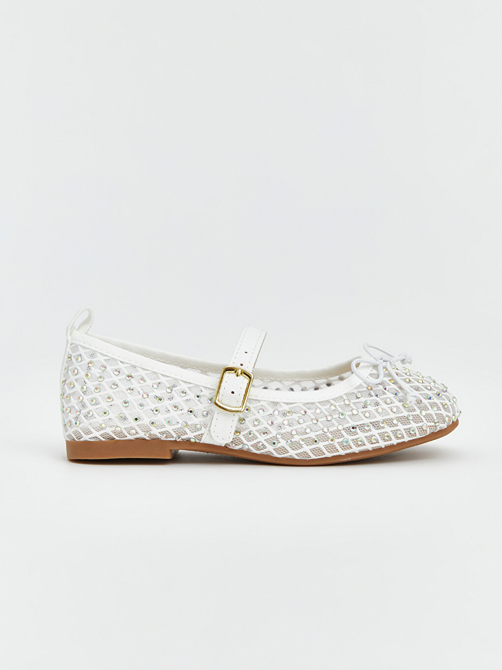 Mesh Girls' Ballet Flats-1