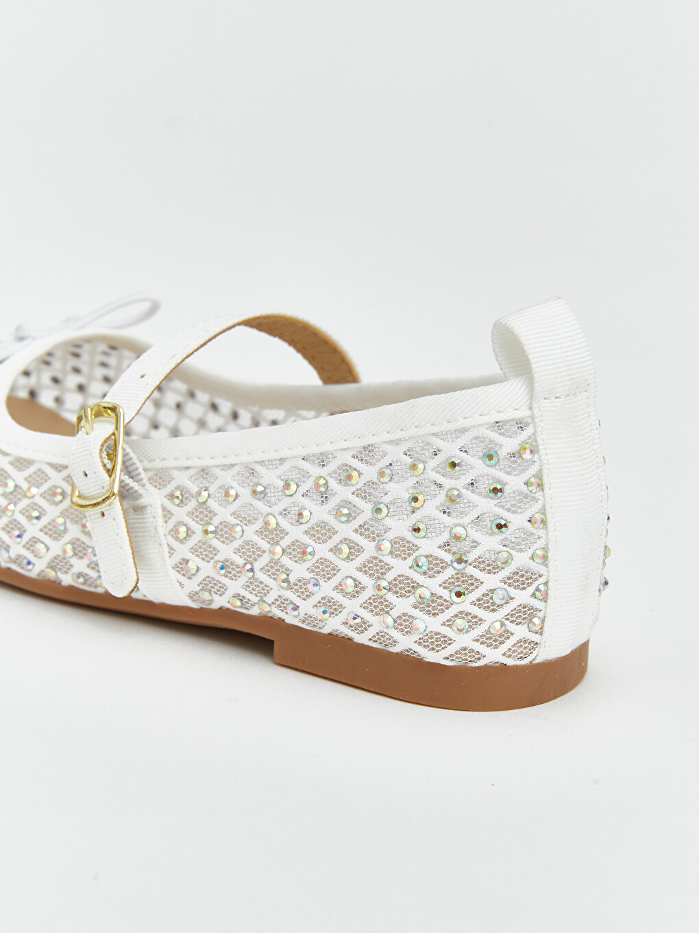 Mesh Girls' Ballet Flats-4