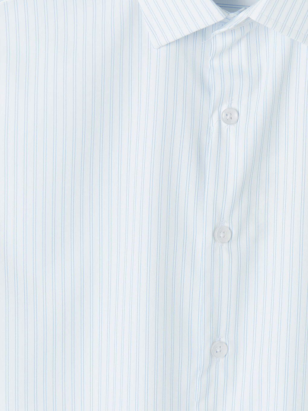 Mavi Slim Fit Çizgili Erkek Gömlek-6