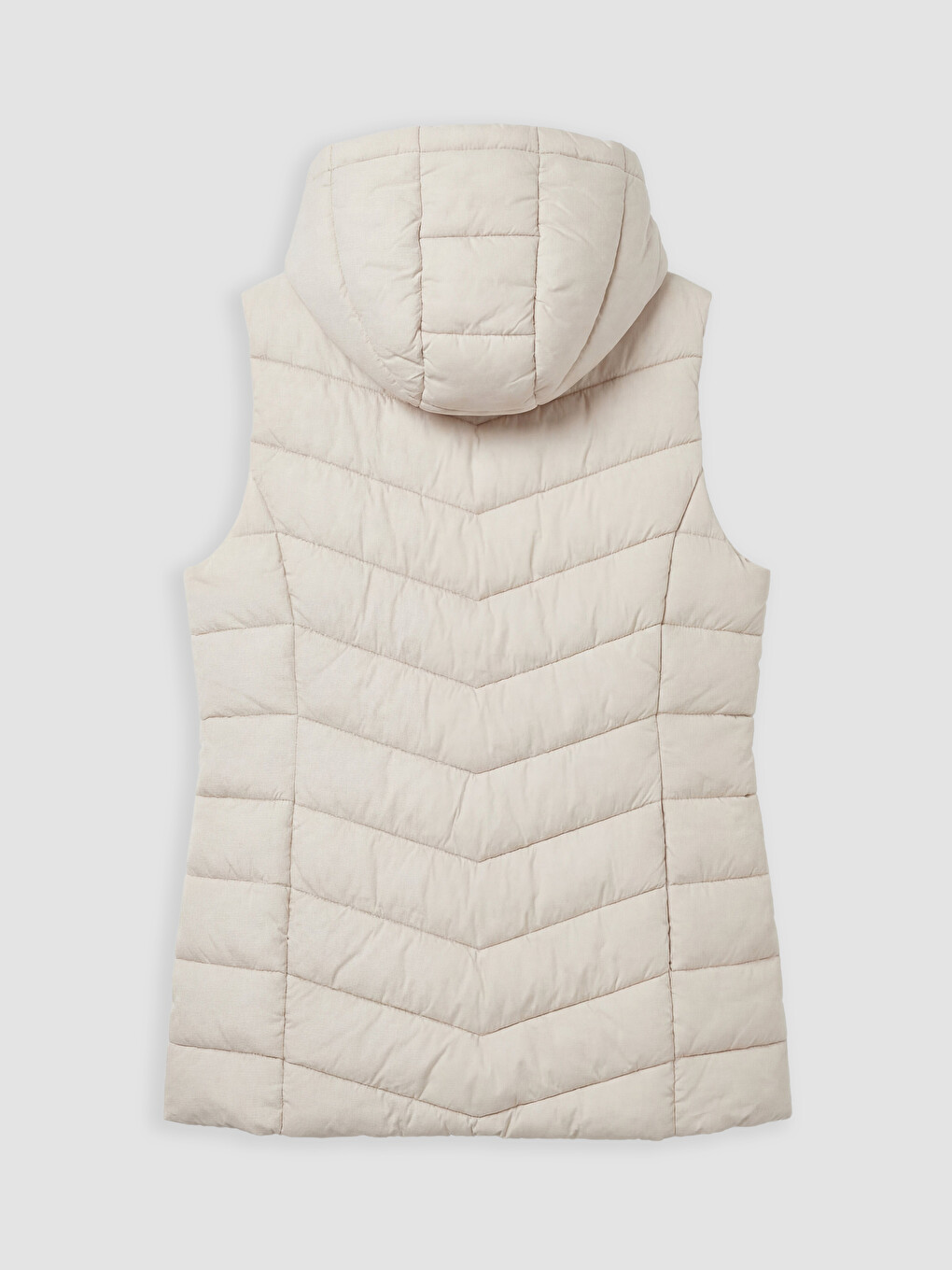 Hooded Women's Puffer Gilet-7