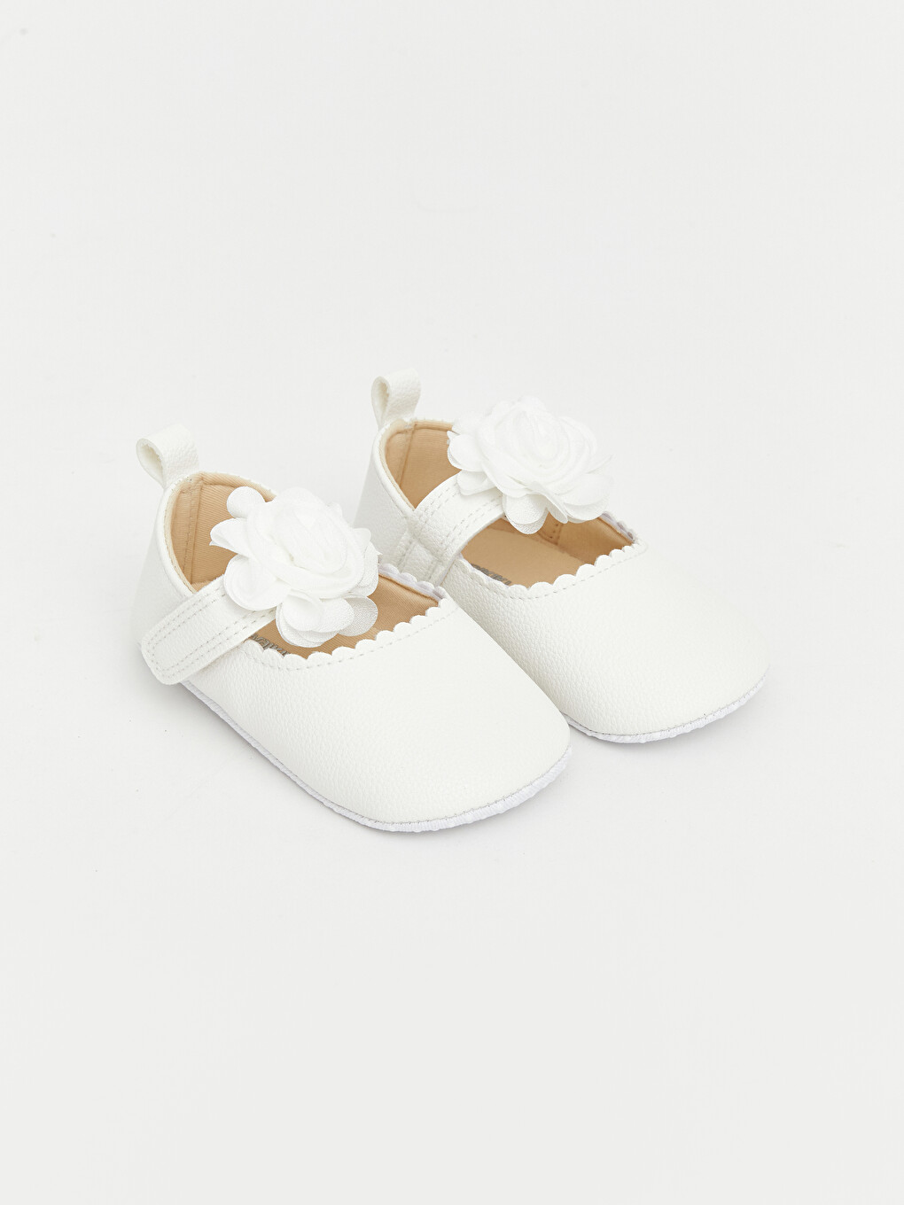 Faux Leather Baby Girls' Pre-walking Ballet Flats