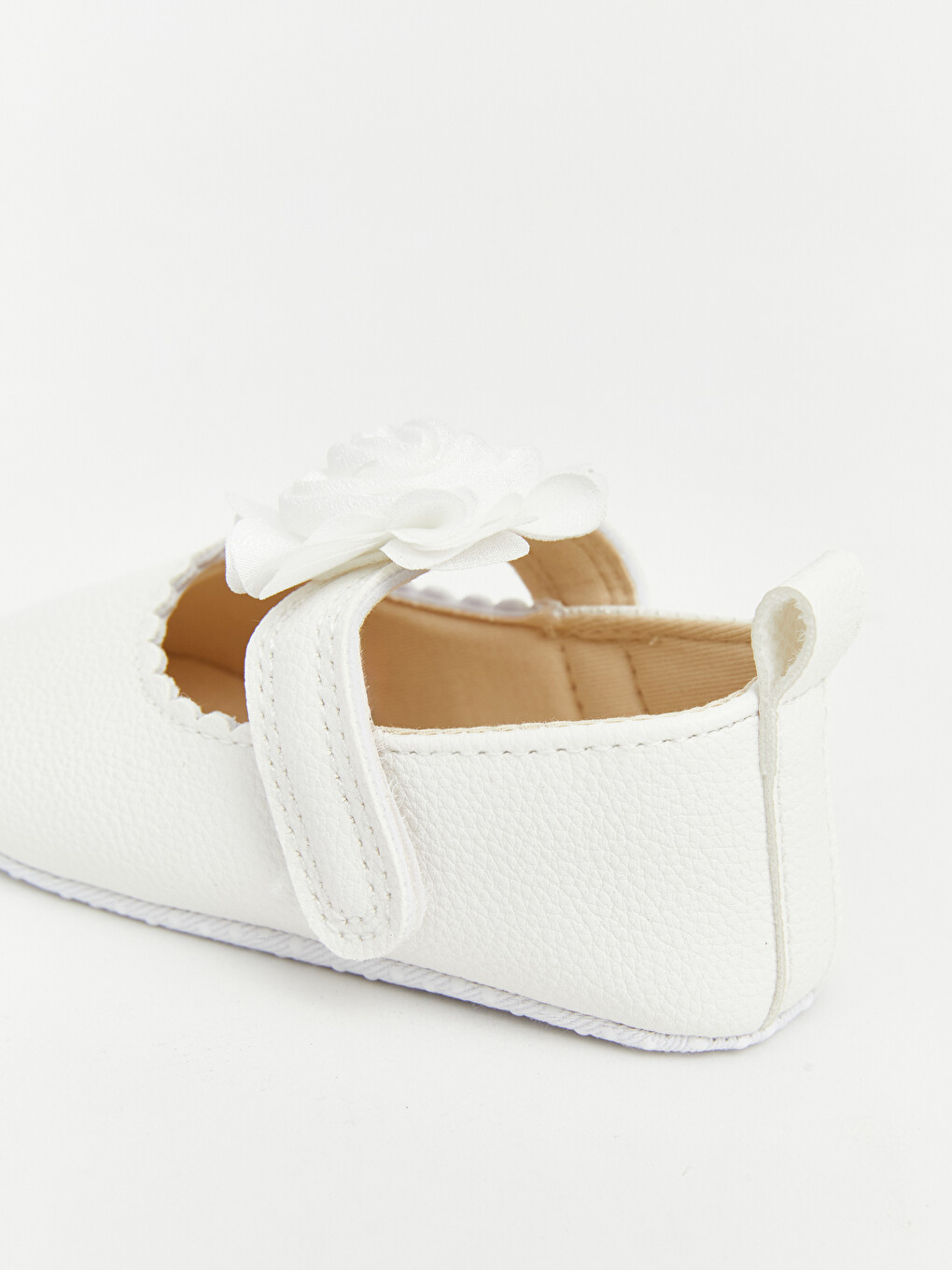 Faux Leather Baby Girls' Pre-walking Ballet Flats-1