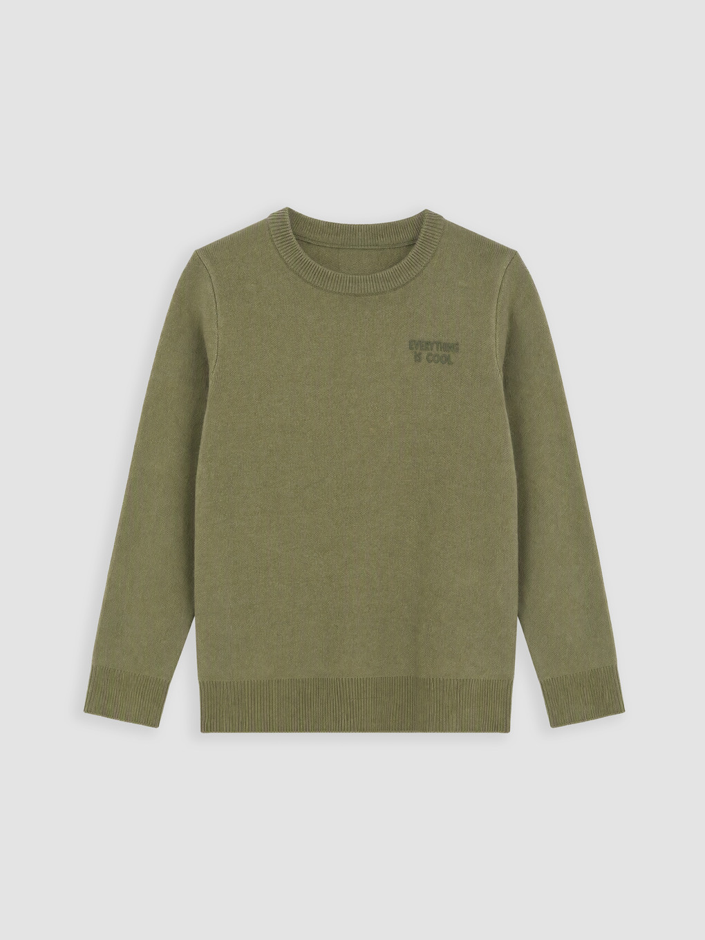 Crew Neck Boys' Knitwear Sweater
