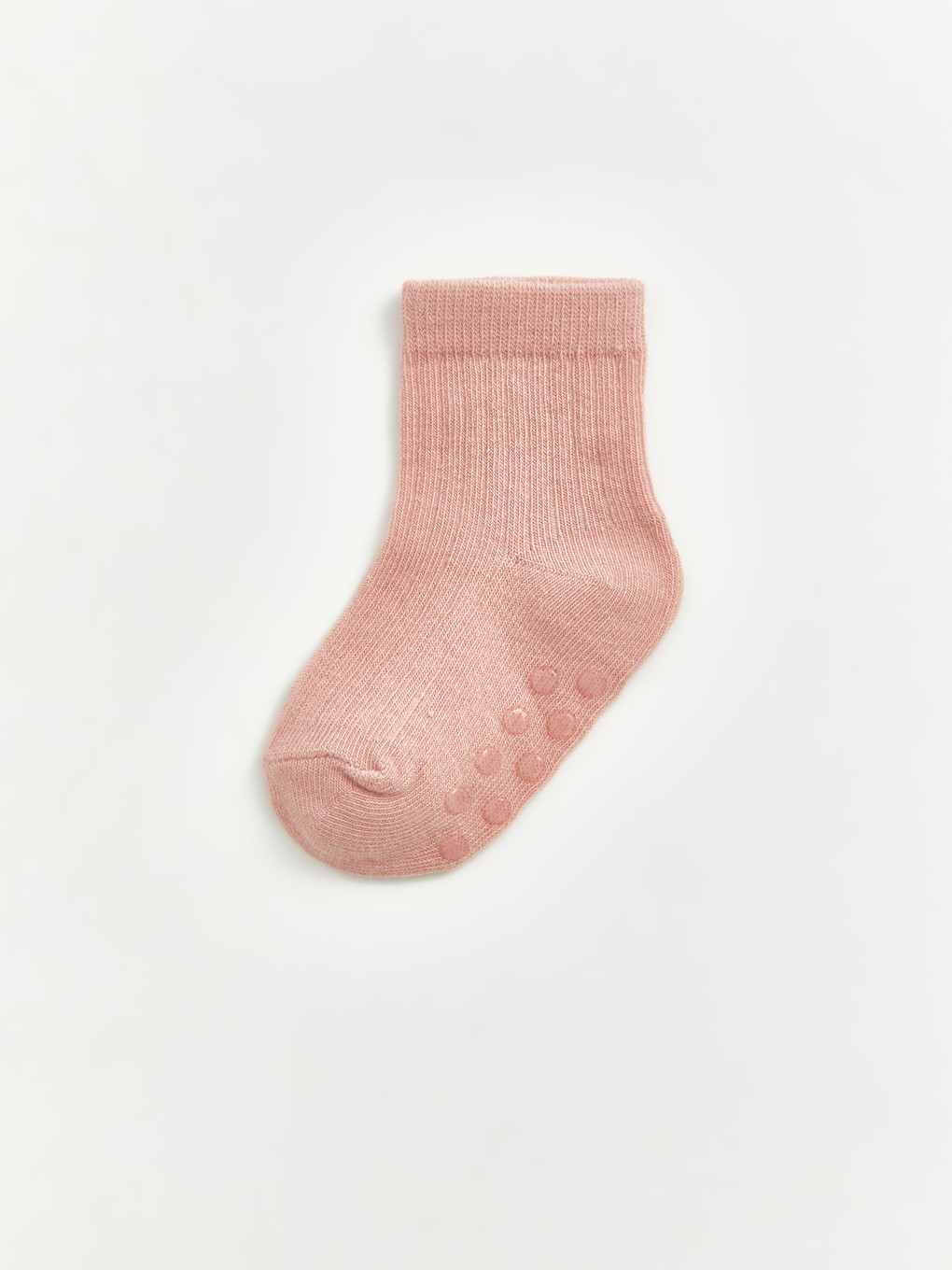 5 Pack Non-slip Soled Baby Girls' Ankle Socks-2