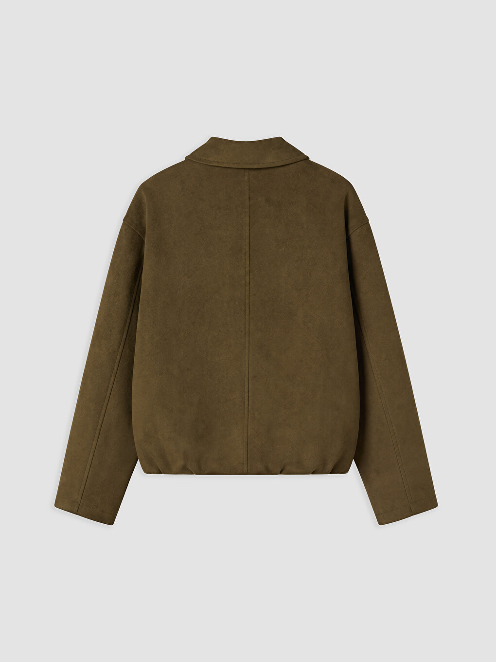 Suede Look Girls' Coat-1