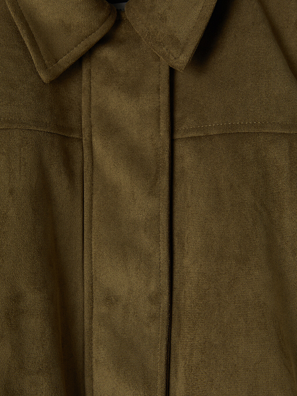 Suede Look Girls' Coat-2