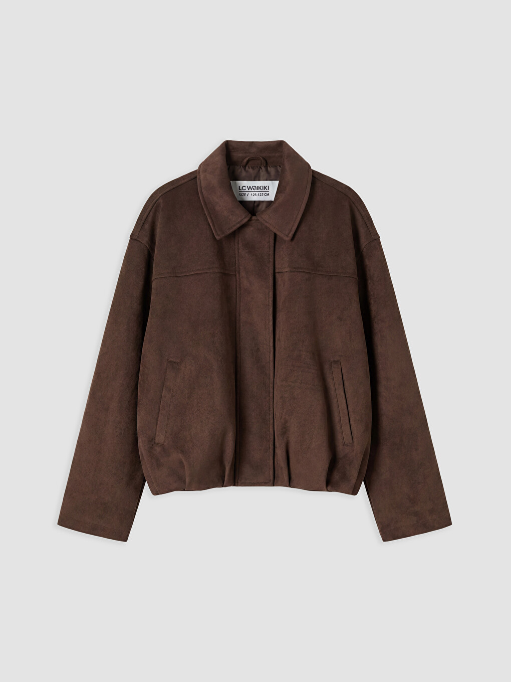 Suede-looking Girls' Jacket