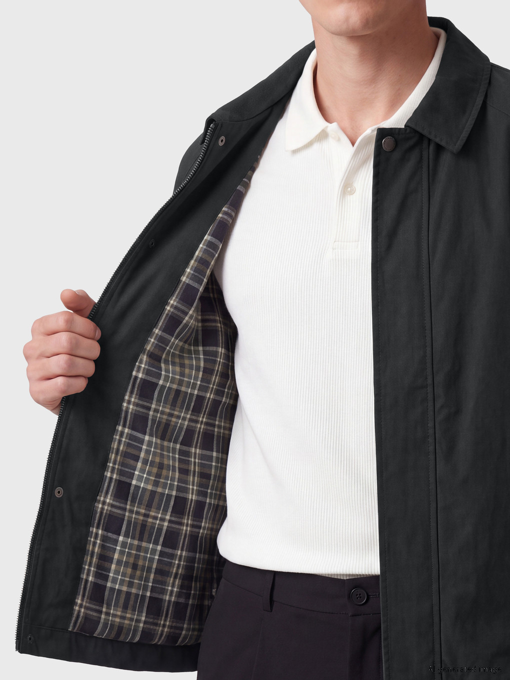 Yeşil Regular Fit Kadife Yaka Erkek Ceket-4