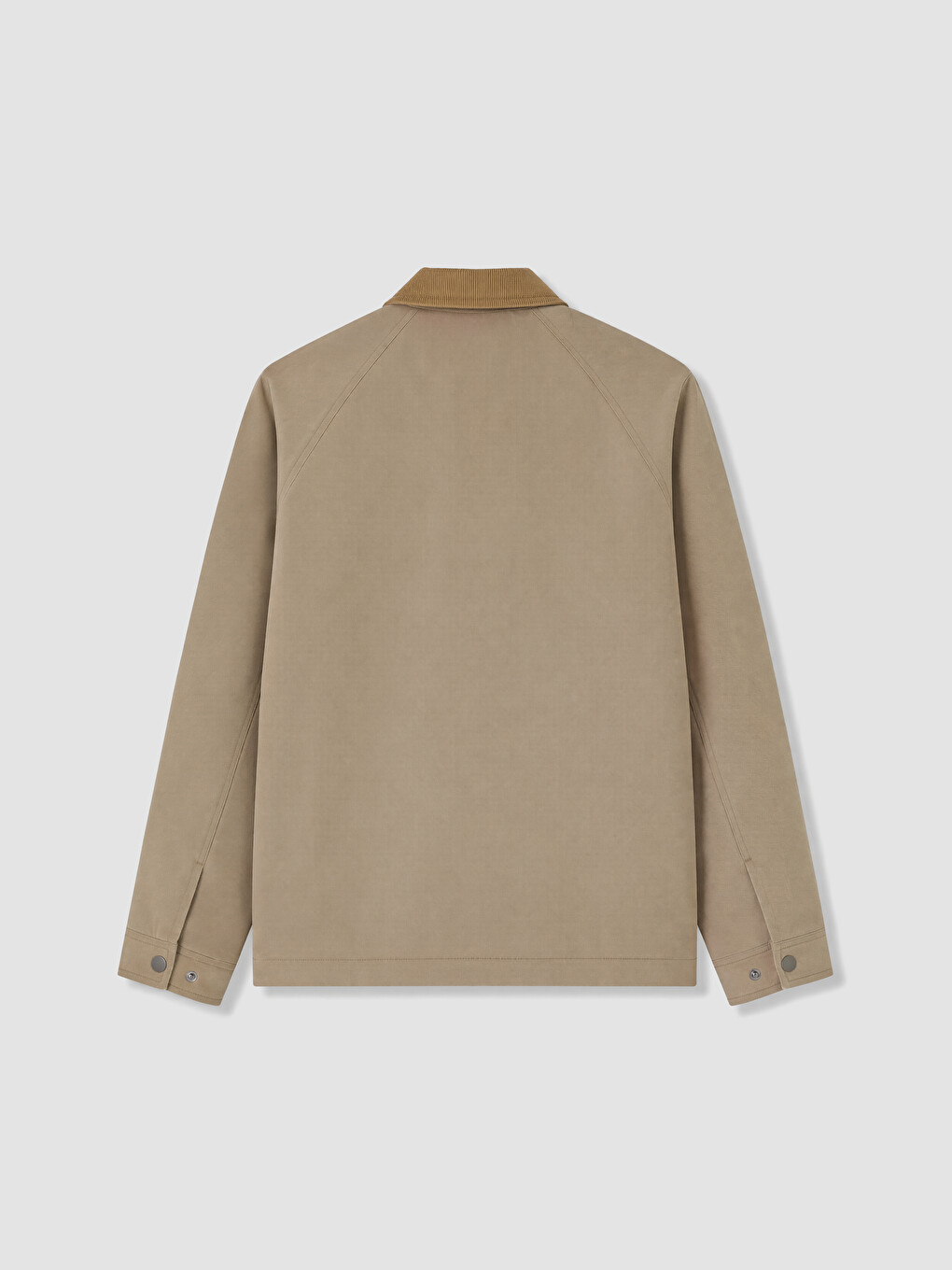 Bej Regular Fit Kadife Yaka Erkek Ceket-9