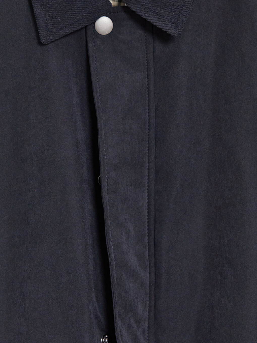 Regular Fit Shirt Collar Men's Jacket-6