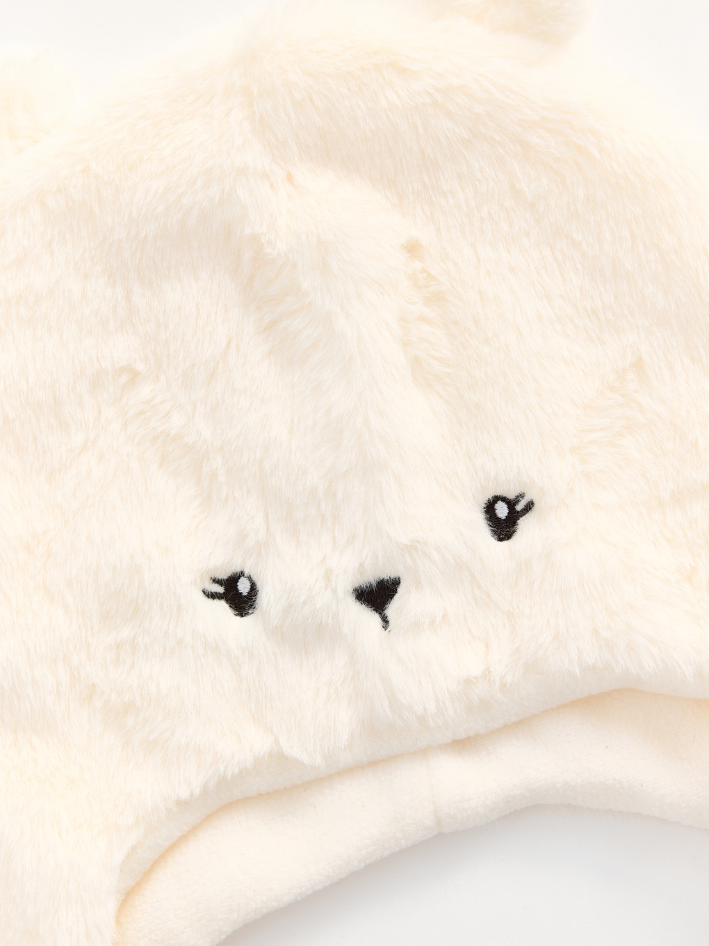 Embroidered Plush Baby Girls' Snow Hat-2