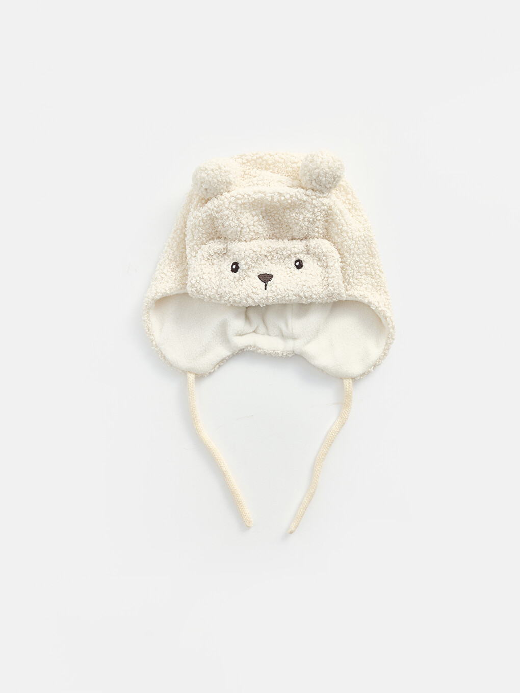 Embroidered Plush Baby Boys' Snow Hat