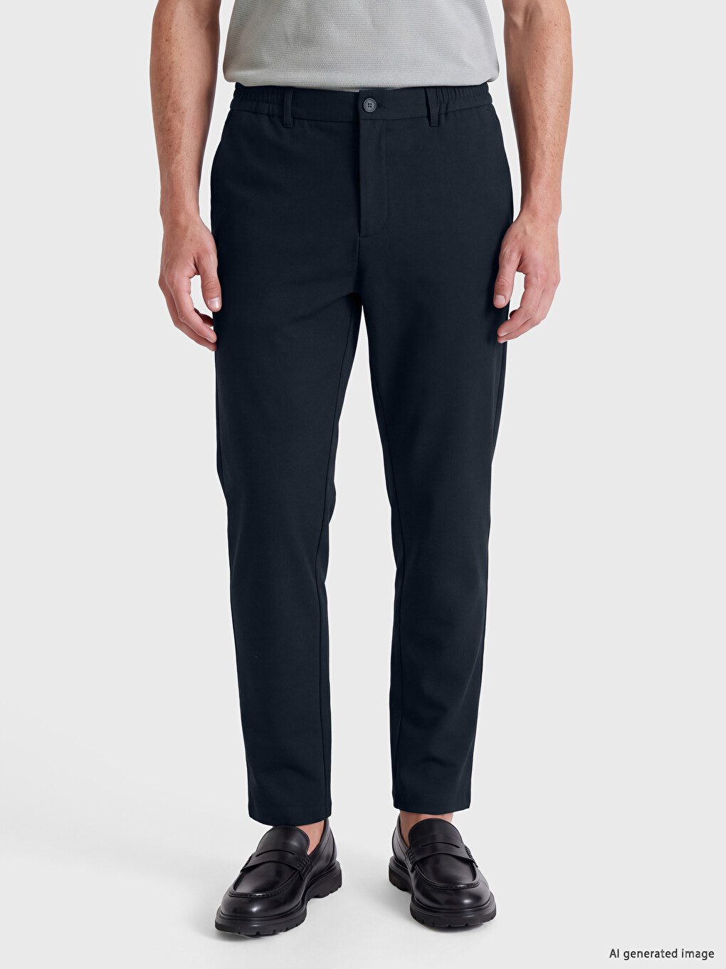 Regular Fit Men's Trousers-1