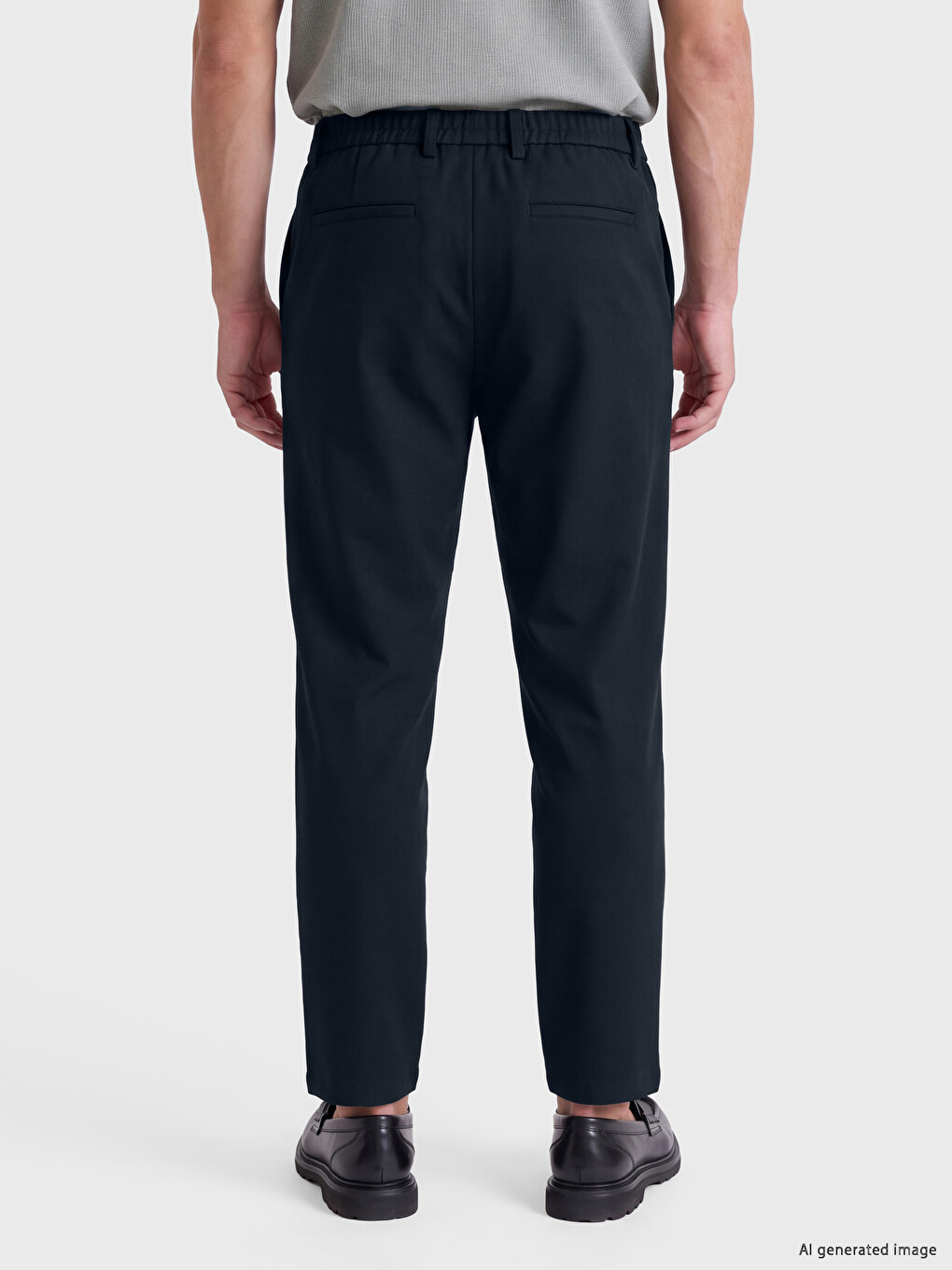 Regular Fit Men's Trousers-3