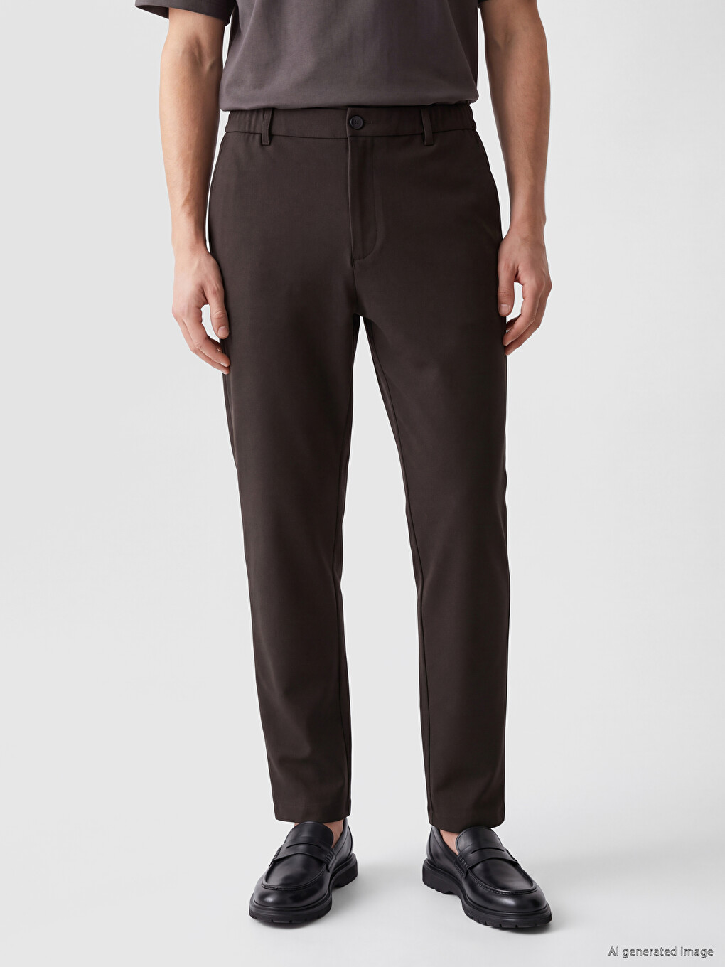 Regular Fit Men's Trousers-1