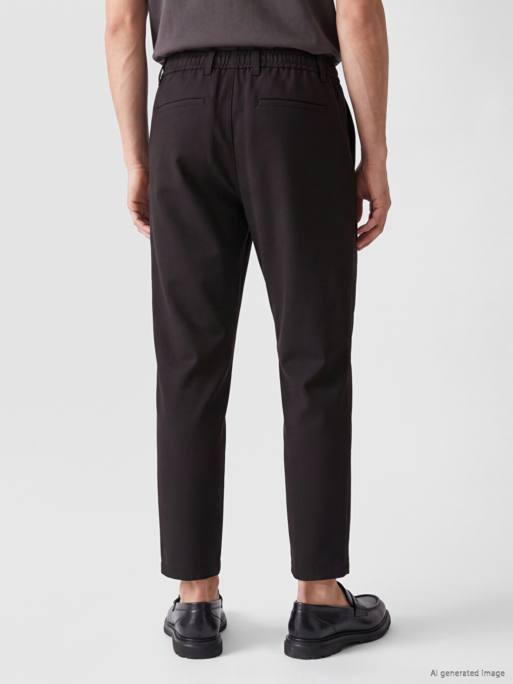Regular Fit Men's Trousers-3