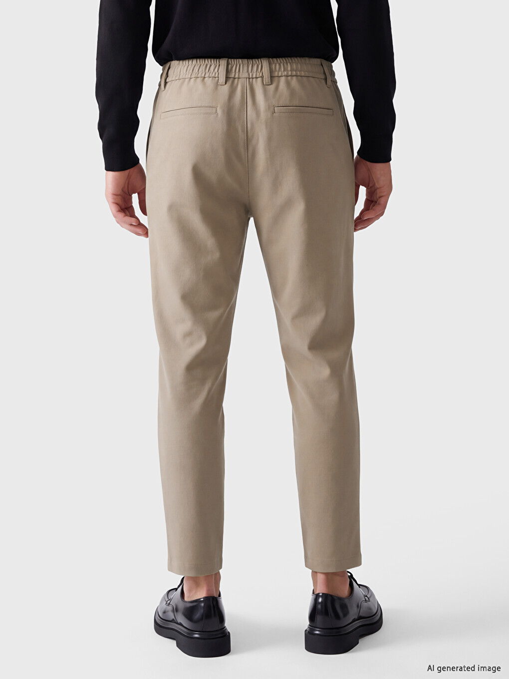 Regular Fit Men's Trousers-3