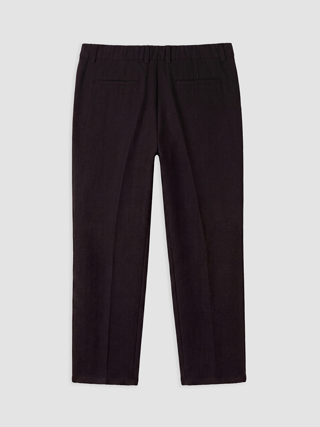 Pantalon Homme Plissé Standard Fit Effet Lin-5
