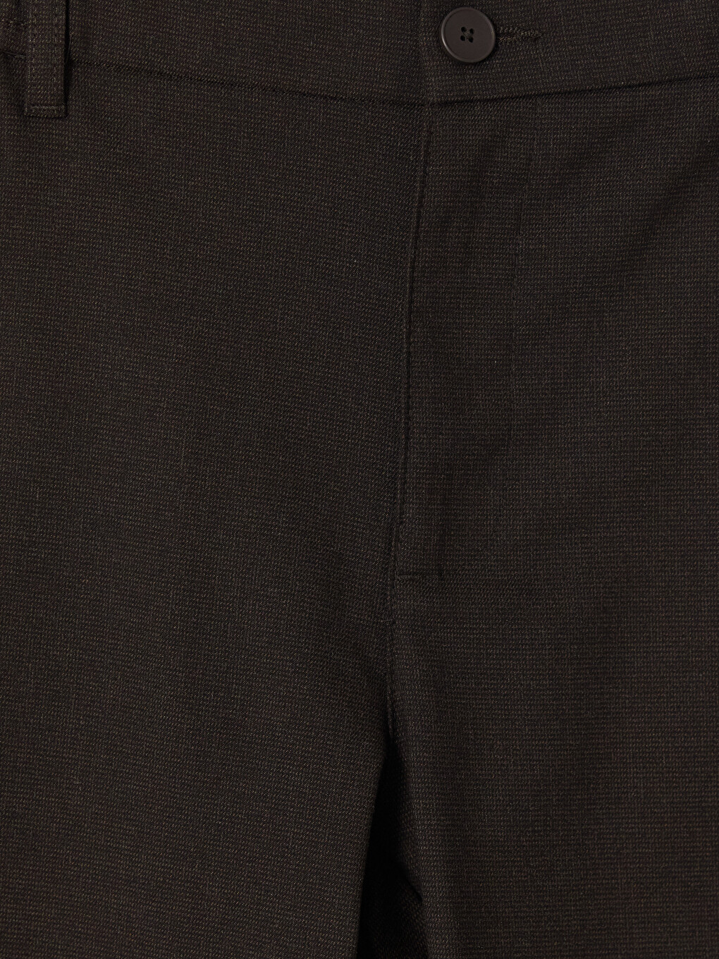 Kahverengi Regular Fit Gabardin Erkek Pantolon-1