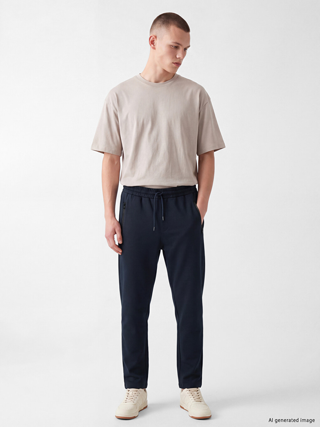 Regular Fit Men's Sweatpants-1