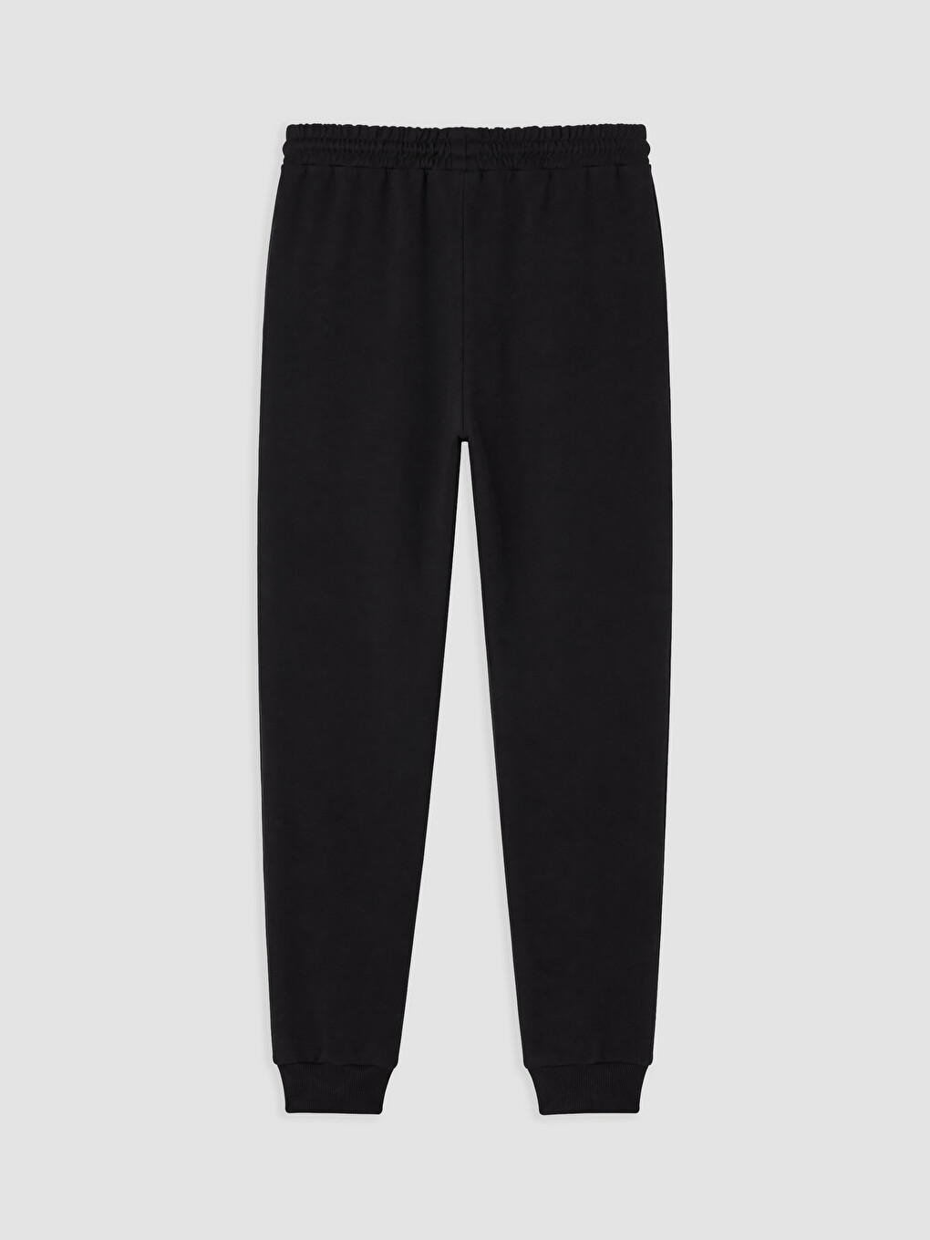 Siyah Regular Fit Erkek Jogger Eşofman Altı-5