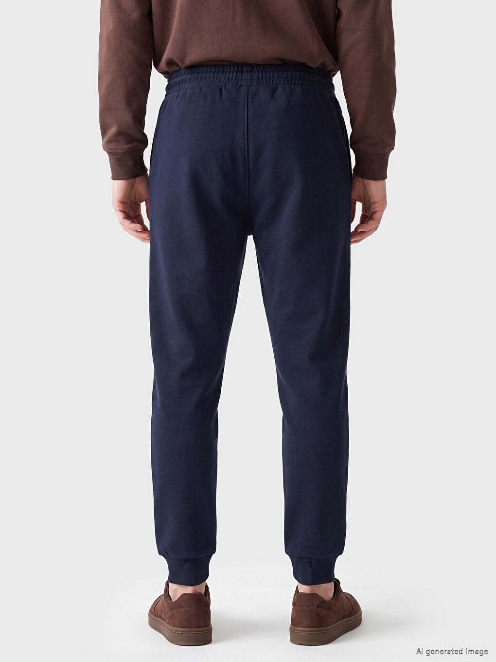 Lacivert Regular Fit Erkek Jogger Eşofman Altı-3