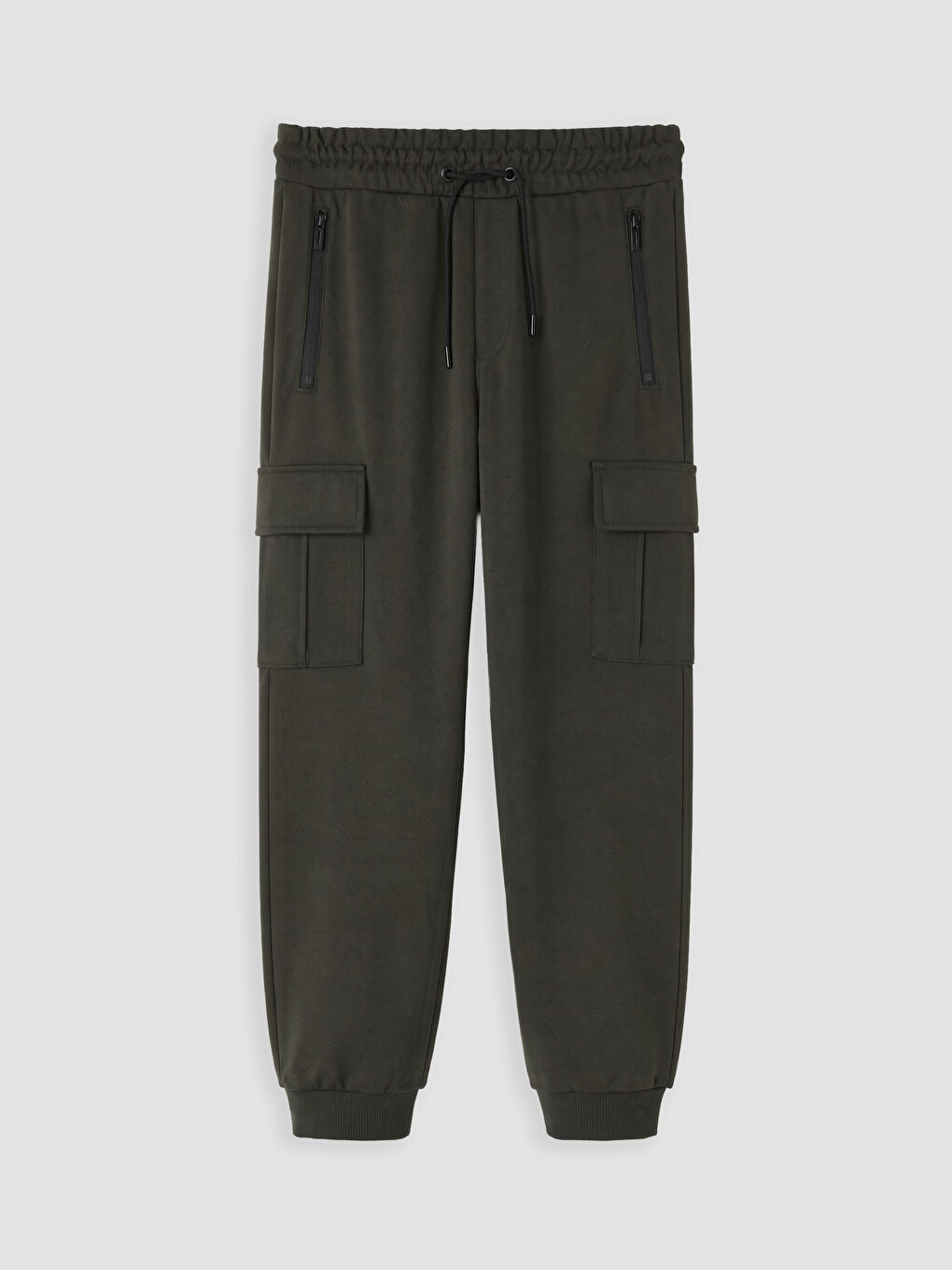 Yeşil Regular Fit Erkek Jogger Eşofman Altı-4