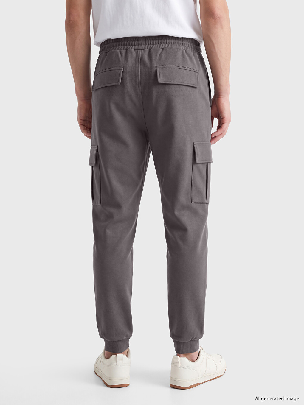 Antrasit Regular Fit Erkek Jogger Eşofman Altı-3