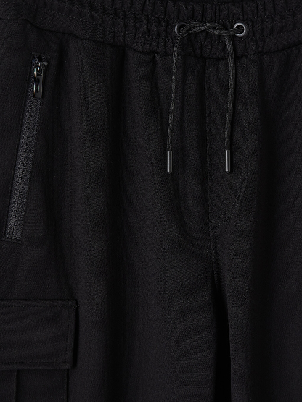 Siyah Regular Fit Erkek Jogger Eşofman Altı-6