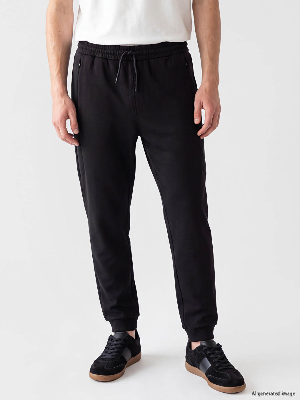 Pantaloni De Trening Jogger Regular Fit Pentru Bărbați-1