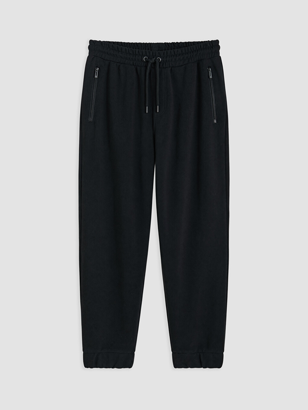 Siyah Regular Fit Erkek Jogger Eşofman Altı-4