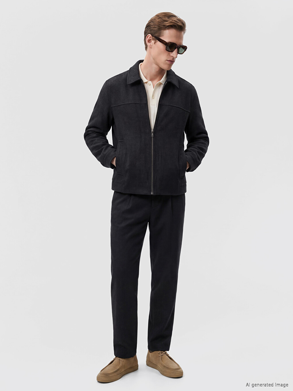 Regular Fit Men's Jacket-1