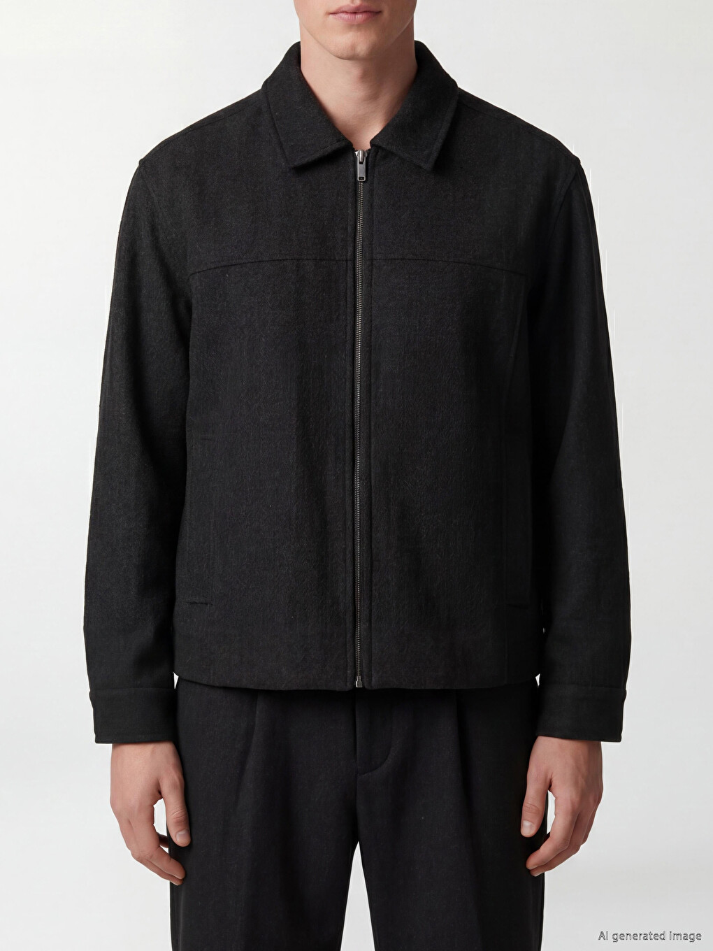 Regular Fit Men's Jacket-2