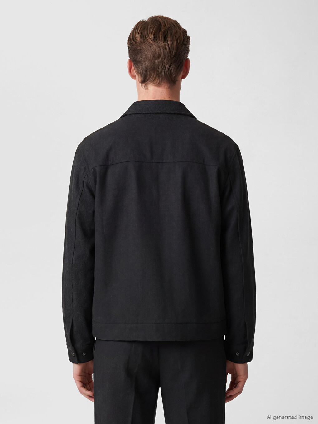 Regular Fit Men's Jacket-4