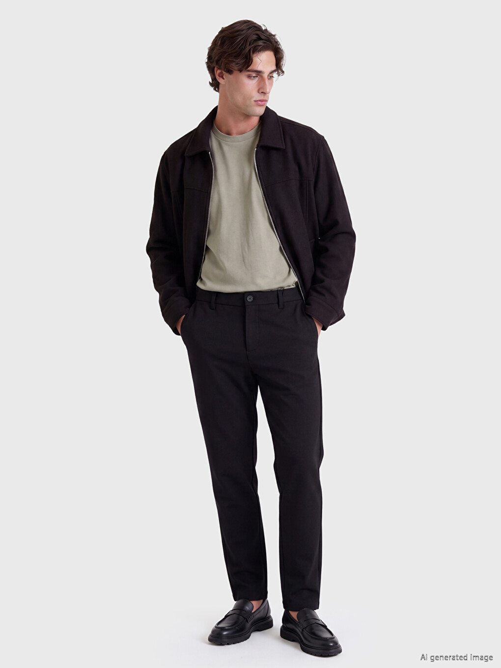 Regular Fit Men's Jacket